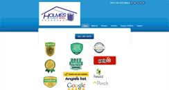 Desktop Screenshot of holmescoolingandheating.com